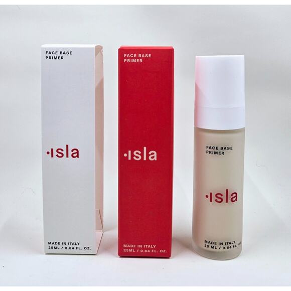 Isla Beauty Face Base Moisturizing Primer Made in Italy-25 ml / 0.84 fl oz - Picture 1 of 2